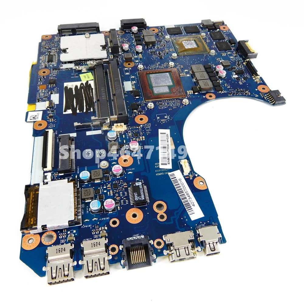 

N551JW Motherboard i7-4750HQ CPU GTX960M/2GB For ASUS G551JW G551JK N551JX N551J N551JW N551JK Laptop Mainboard Test 100% ok