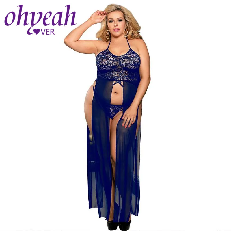 Ohyeahlover кружевное белье для женщин выдалбливают ночное сексуальное платье