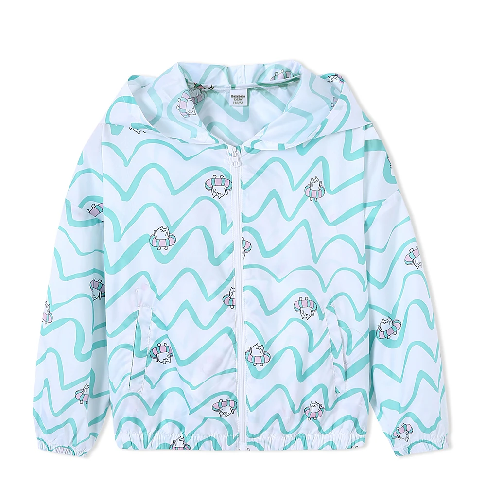 Balabala New Arrival 2019 Summer Brand Fashion Children's jacket Kids Outwear Boys Coats windbreaker for Girls | Детская одежда и