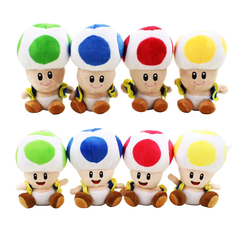 

4pcs/lot 16cm Cartoon Plush Toys Plush Pendant Soft Stuffed Toy