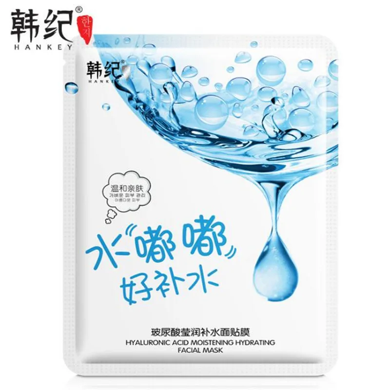 Маска для лица HANKEY с медом алоэ гранатом гиалуроновой кислотой питательная|acids