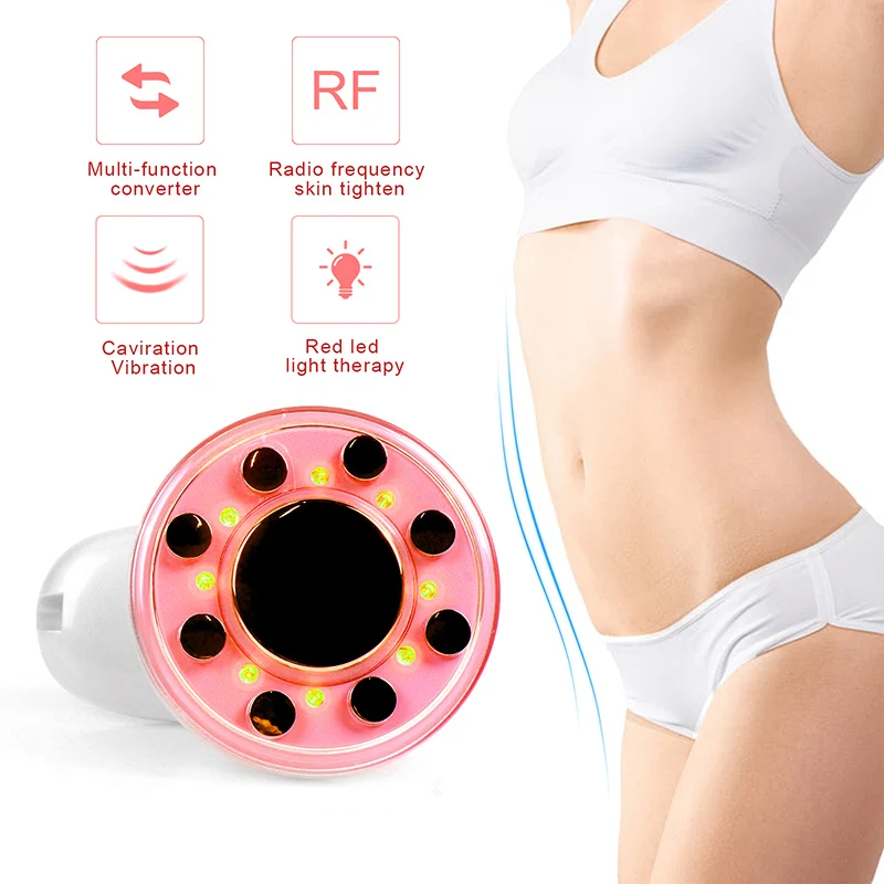 Ultrasonic Slimming Massager Lose Weight Cavitation EMS Muscle Stimulator RF Radio Frequency Waist Legs Abdomen Slimming Device