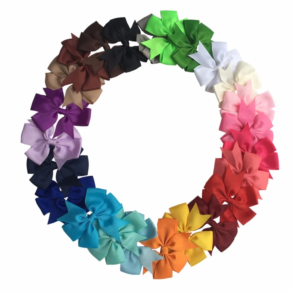 

Kids Girl Grosgrain Ribbon Boutique Hair Bows For Teens Kids Girls Newborn Kids Girl Headband headwear A066-4
