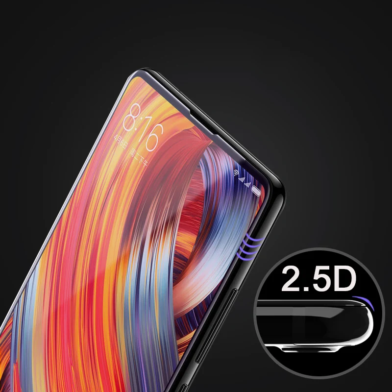 2 шт. закаленное стекло для Xiaomi Mi Mix защита экрана полное покрытие S Защитная