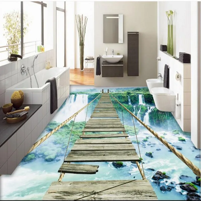 Beibehang пользовательская большая роспись пейзаж водопад Приключения веревка