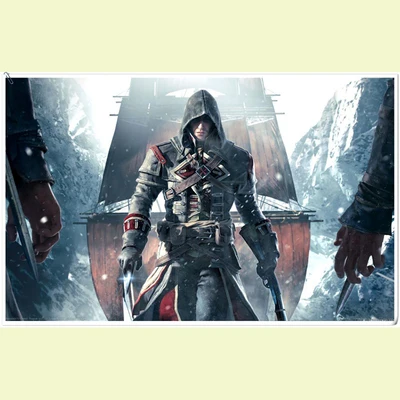 Цветные картины плакаты Крид игра Connor War Art 35 рамок домашний декор 1 штука принт