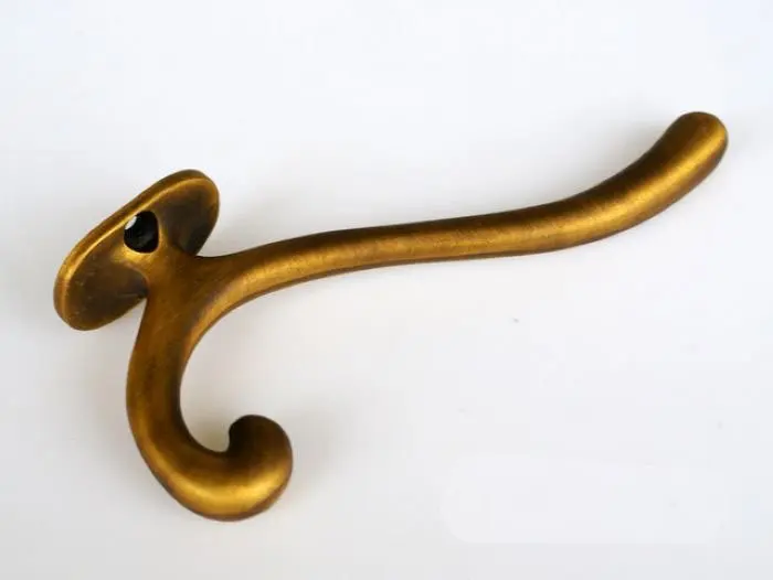 Фурнитура для мебели одинарная деталь и вешалка из цинкового сплава в античном