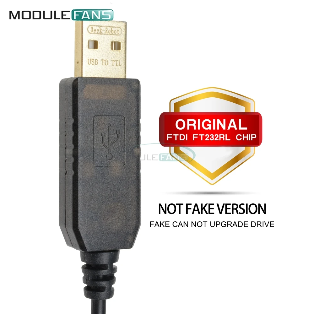 6P FTDI FT232RL FT232 USB для ttl RS232 серийный 6PIN провод адаптер модуль скачать кабель для Arduino Raspberry Pi 1 м 100 см