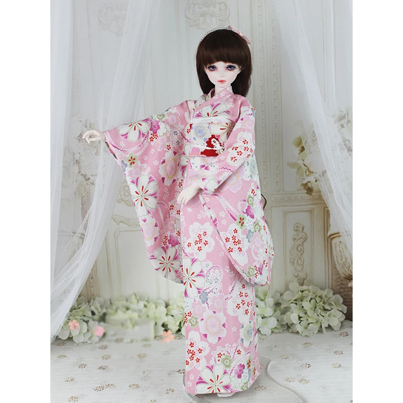 1/6 1/4 1/3 Кукла одежда кимоно Мода игрушка платье халат с бабочками SD MSD BJD