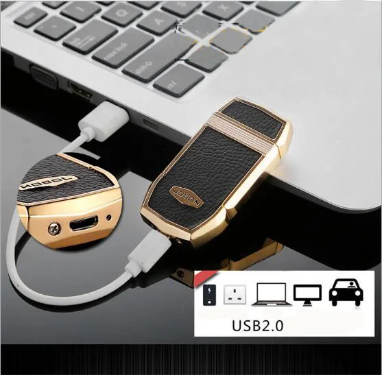 JOBON USB зарядка и встряхивание Электронная зажигалка дуговая металлическая