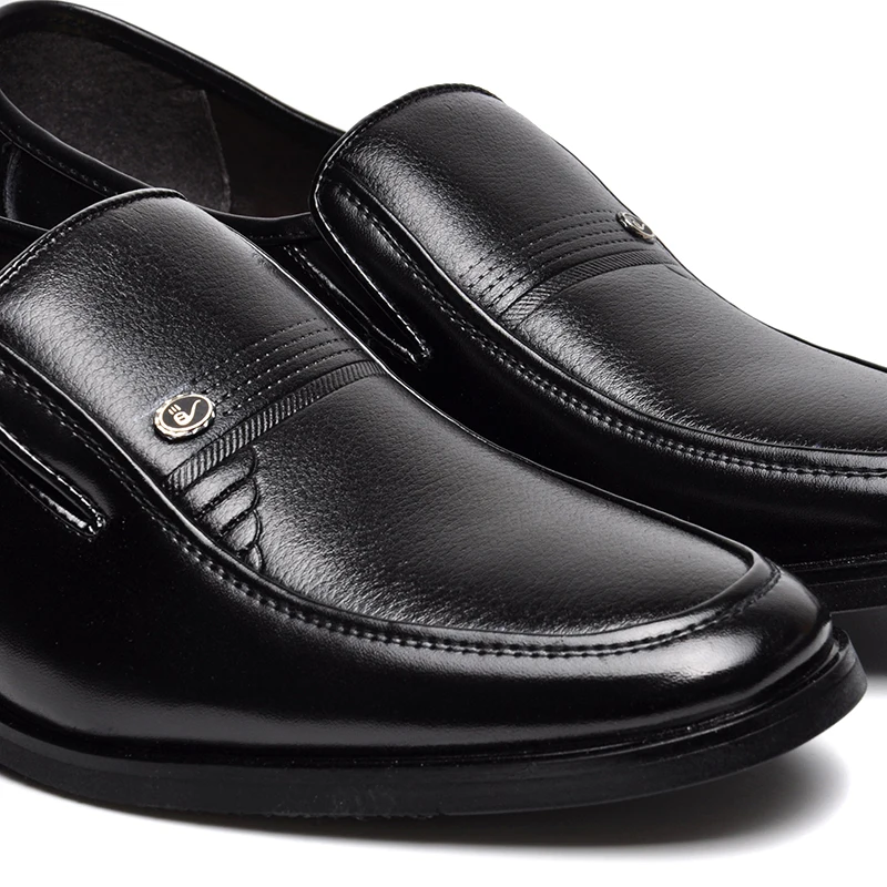 REETENE/модные модельные мужские туфли без шнуровки Новинка 2017 года классические