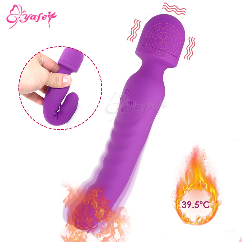 Массажер Magic Wand вибрирующий фаллоимитатор силиконовый вибратор для женщин с