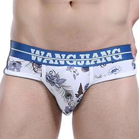 WJ Мужское нижнее белье мужские трусы ropa interior hombre calzoncillos marcas сексуальное мужское