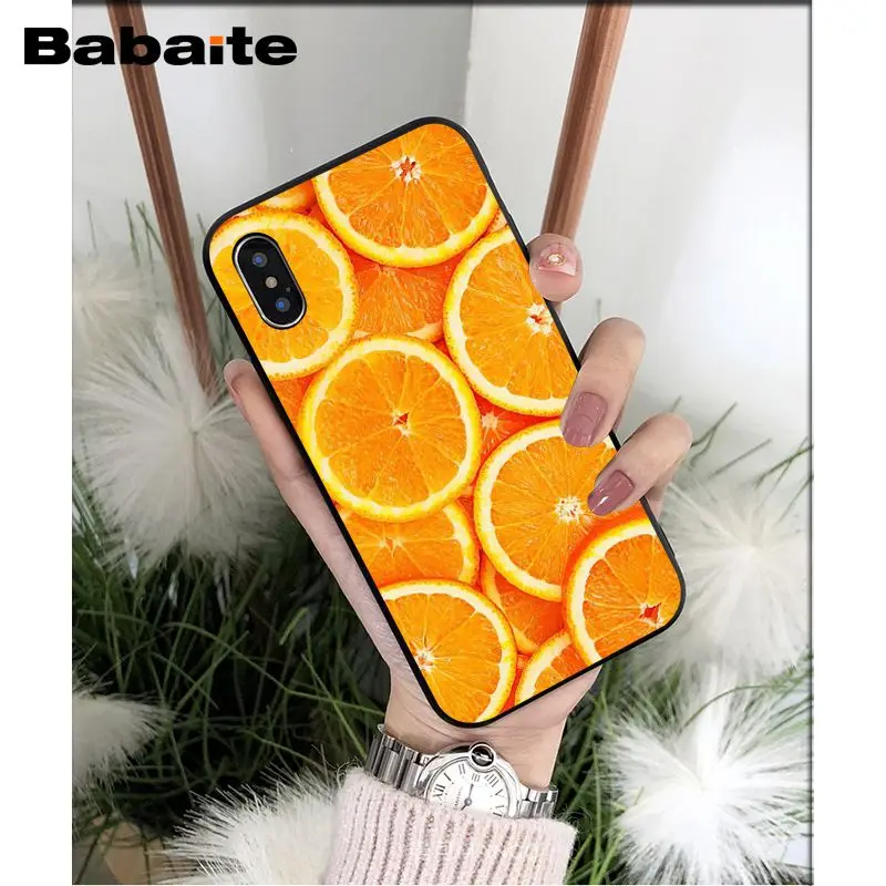 Babaite полный экран Фрукты красочные милые аксессуары для телефона чехол Apple iPhone 8 7 6