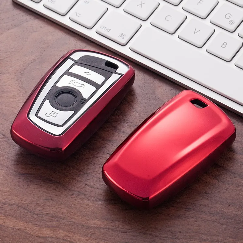 Новый TPU чехол для автомобиля держатель ключа кошельки кожи Набор BMW e30 e36 e90 e60 e84 e53