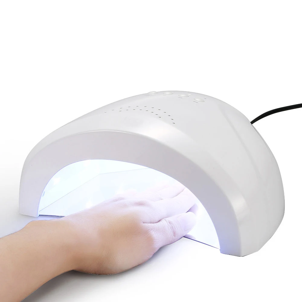 

48/24W Lamps For Nails UV Nail Dryer Lamp UVLED Manicure UV Lamp Manicure Varnish Drying Nail Gel Polish Curing dfdf