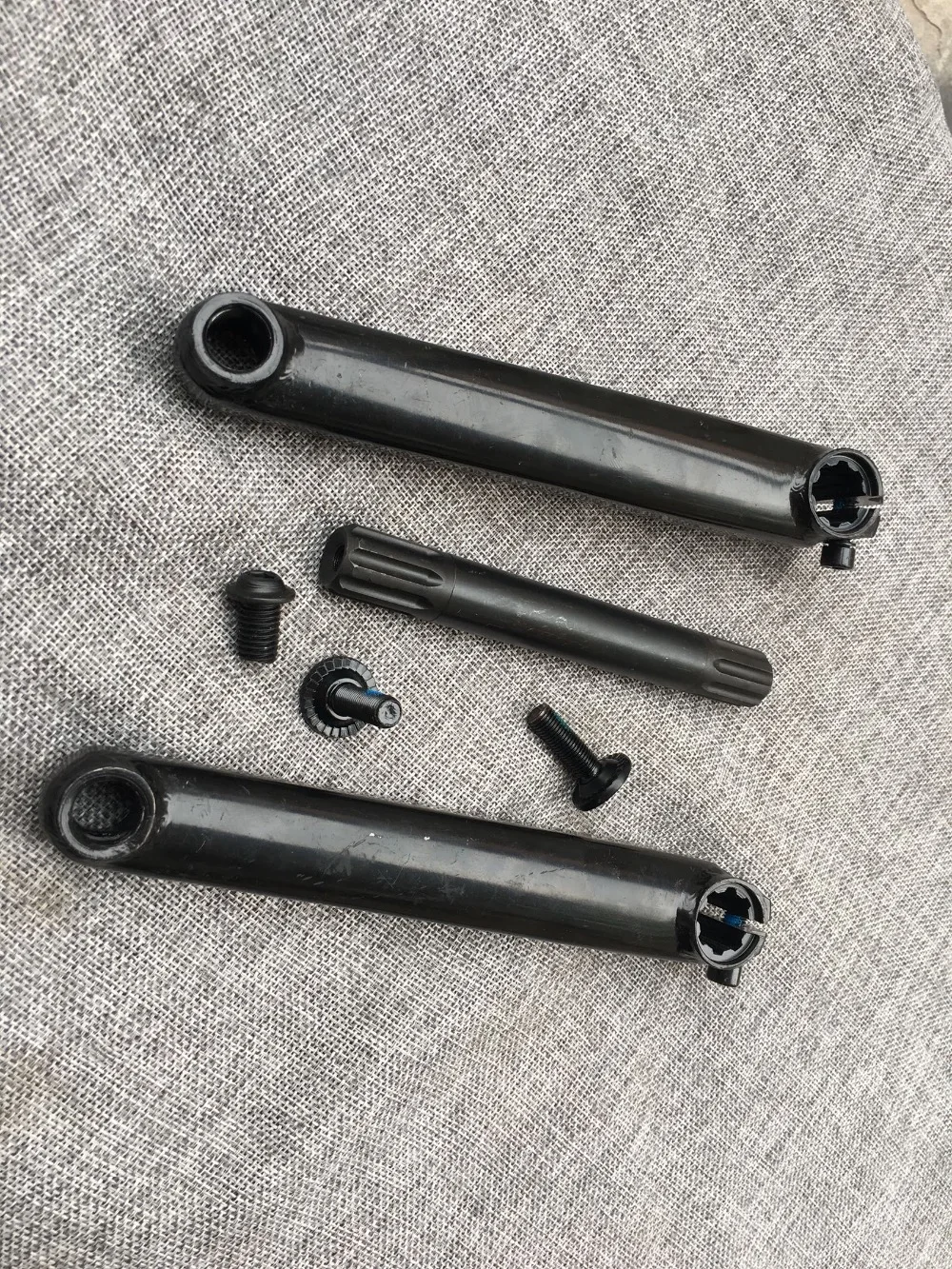 Shadow Rant BMX 3 pc Кривошип 19 мм полый хромированный 8 Splines шпинделя 175 RHD совместимый FGFS