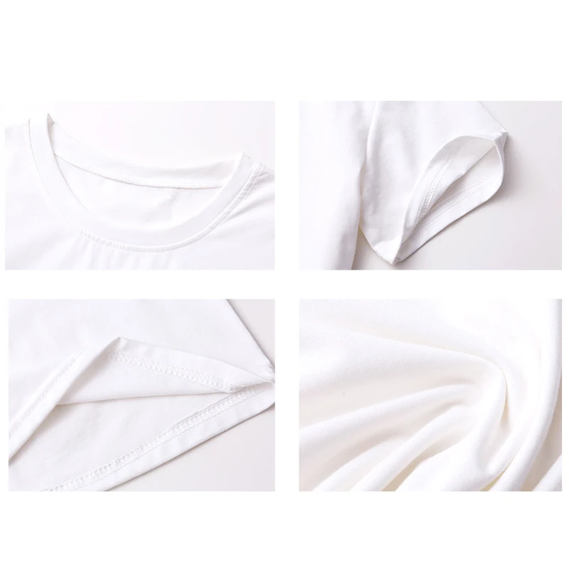 Женская футболка большого размера летняя Модная хлопковая с коротким рукавом и