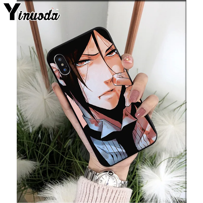 Чехол Yinuoda из мягкого силикона и ТПУ для сотовых телефонов iPhone 8 7 6 6S Plus X XS MAX