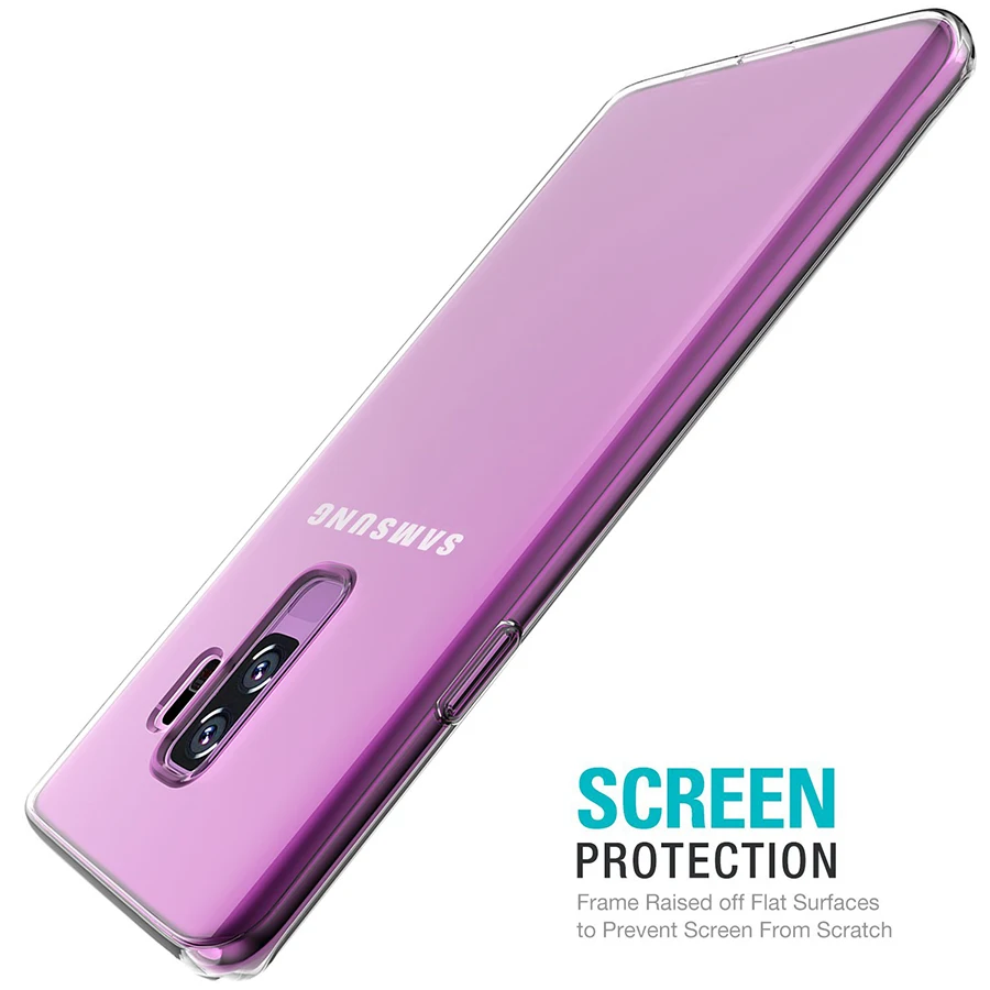 Прозрачный мягкий чехол из ТПУ для samsung Galaxy S9, чехол для задней панели, защитный чехол для телефона, Fundas, силиконовая оболочка S 9 для samsung S9Plus Plus