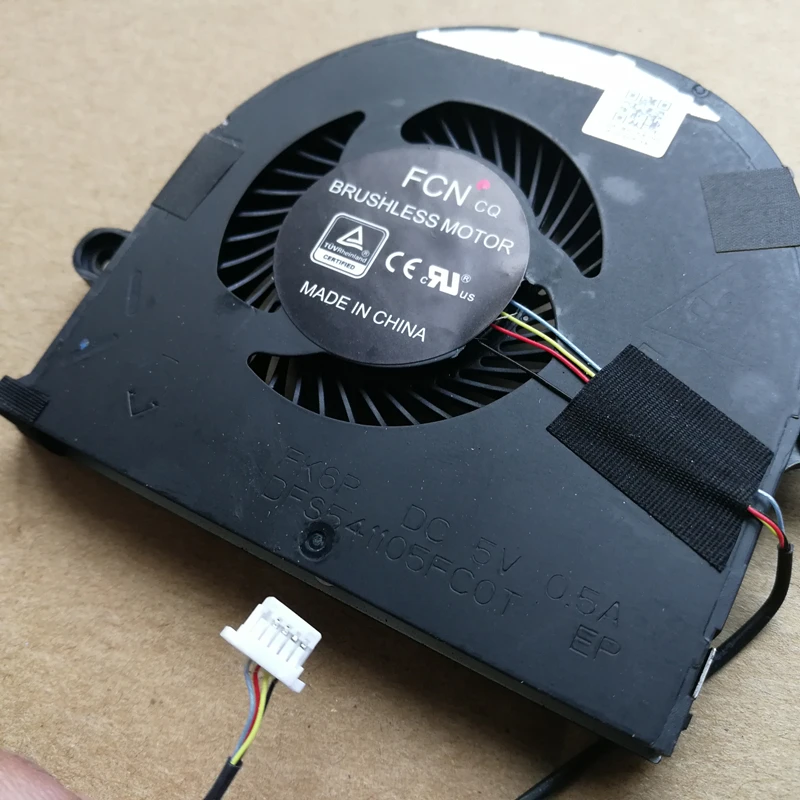 Ноутбук процессор вентилятор охлаждения для ASUS FX63V FZ63VD FX63VD FX63VD7300 FX63VD7700 ROG FX503 издание GL503VD DFS541105FC0T FK6P