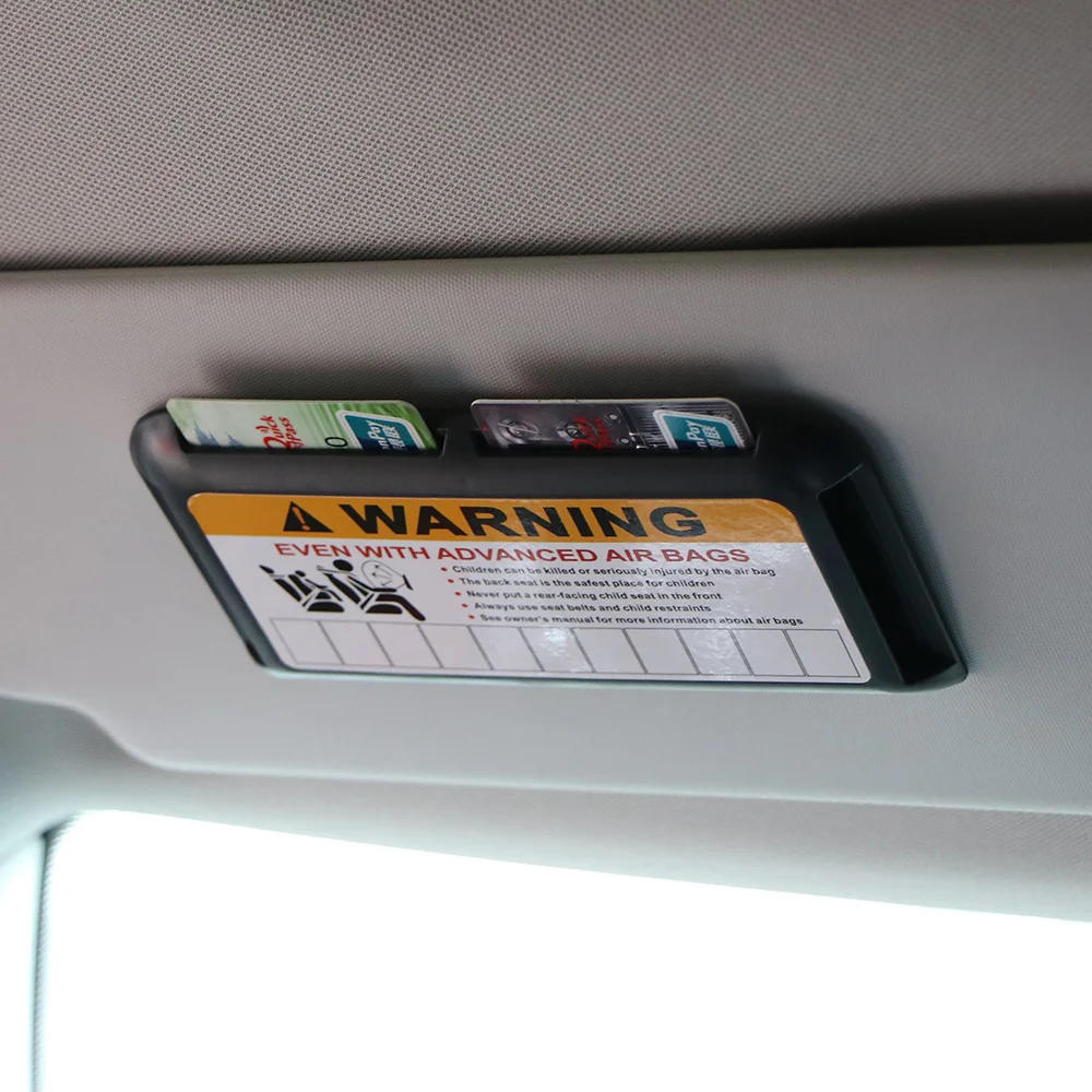 Автомобильный держатель для карт солнцезащитный козырек пластина из АБС