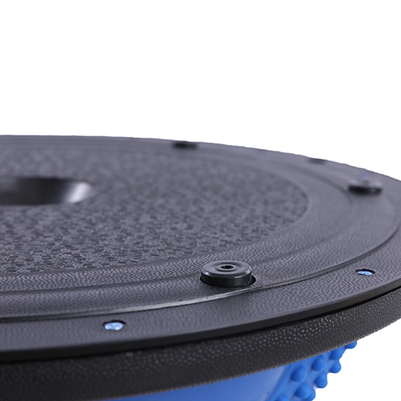 Обновленный фитнес Bosu мяч 58 см Йога полумяч гимнастический зал фитбол для баланса упражнения Bosu мяч пилатес оборудование