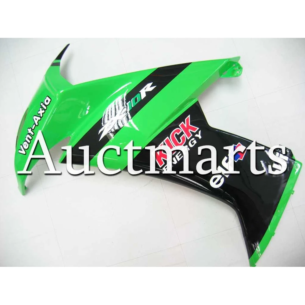 Зеленый Черный ABS Пластик Инъекции индивидуальные 08 09 10 ZX10R Мотоцикл Обтекатели