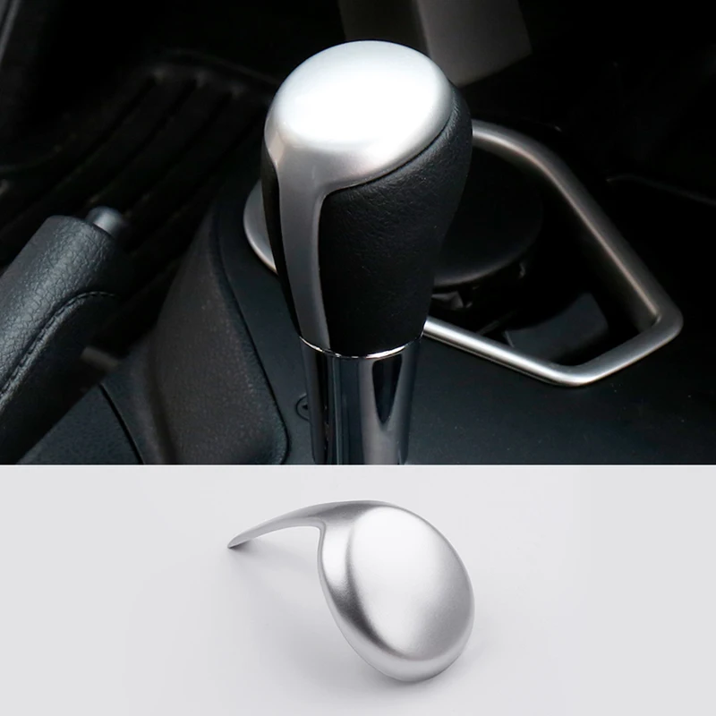 

For Toyota RAV4 2014 2015 2016 2017 2018 ABS Matte Car gear shift lever knob handle Car styling Cover Trim Accessories 1pcs