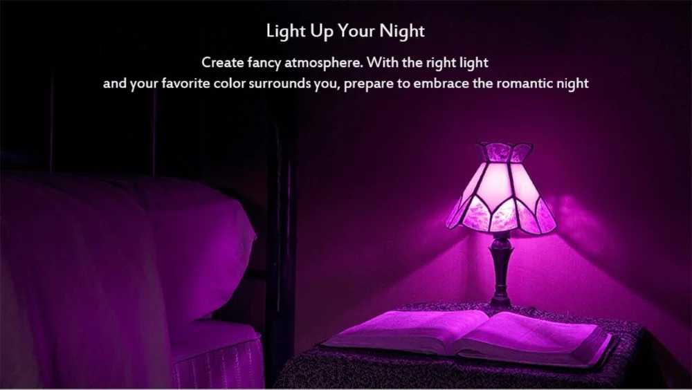 Обновленная версия, умный светодиодный светильник Xiao mi Yeelight, цветная лампа 800 люменов, 10 Вт, E27, лимонная умная лампа для mi Home App, белая/RGB опция