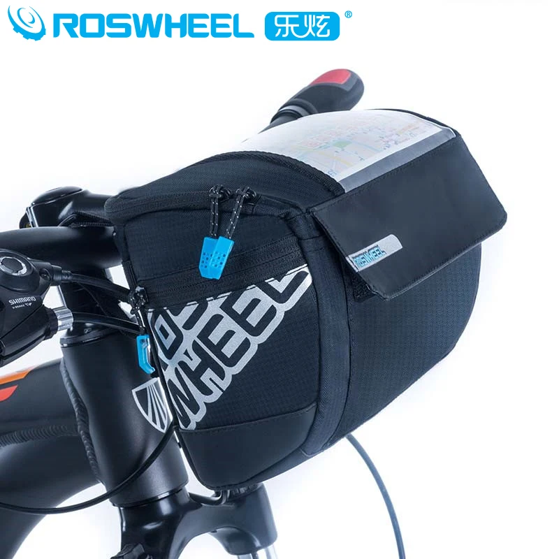 Сумка велосипедная Roswheel 3 л водонепроницаемая 2 цвета|bike bag front|roswheel waterproofbicycle |