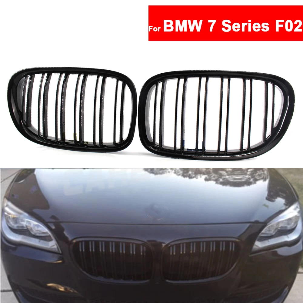 Для BMW 7 Series F02 2009 ~ 2015 гоночные грили передний капот для автомобиля почечная