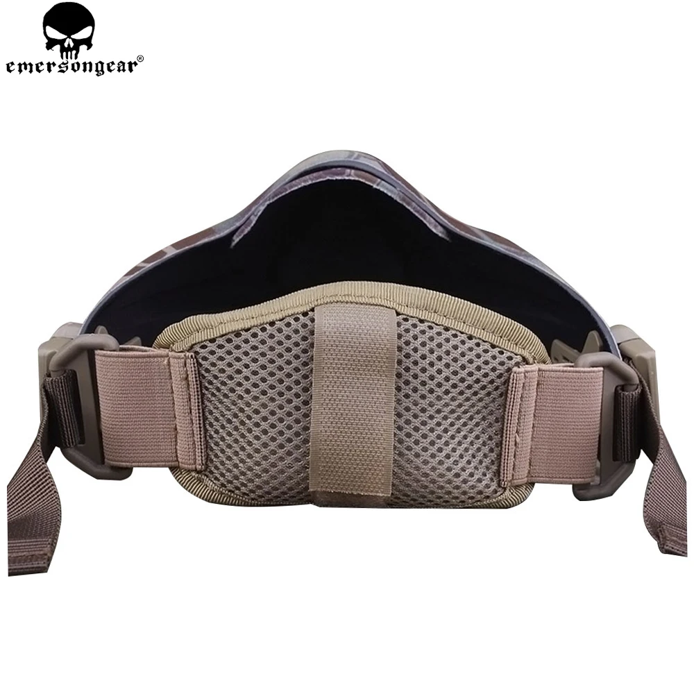 EMERSONGEAR Неопреновая Жесткая пена маска пластиковая легкая защитная маска Половина маска для лица для Wargame страйкбол EM6629