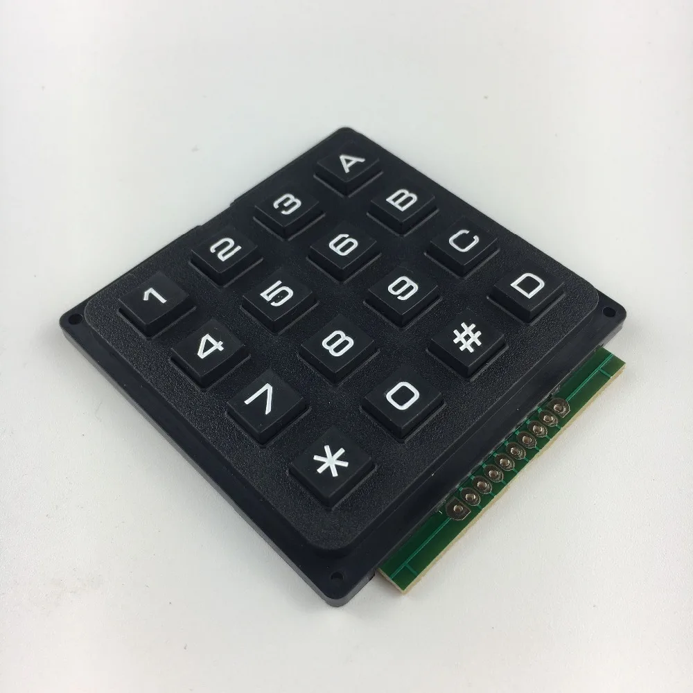 4x4 Matrix Array 16 Keys Switch Keyboard Module Button for Arduino Electronics Project MCU | Электронные компоненты и