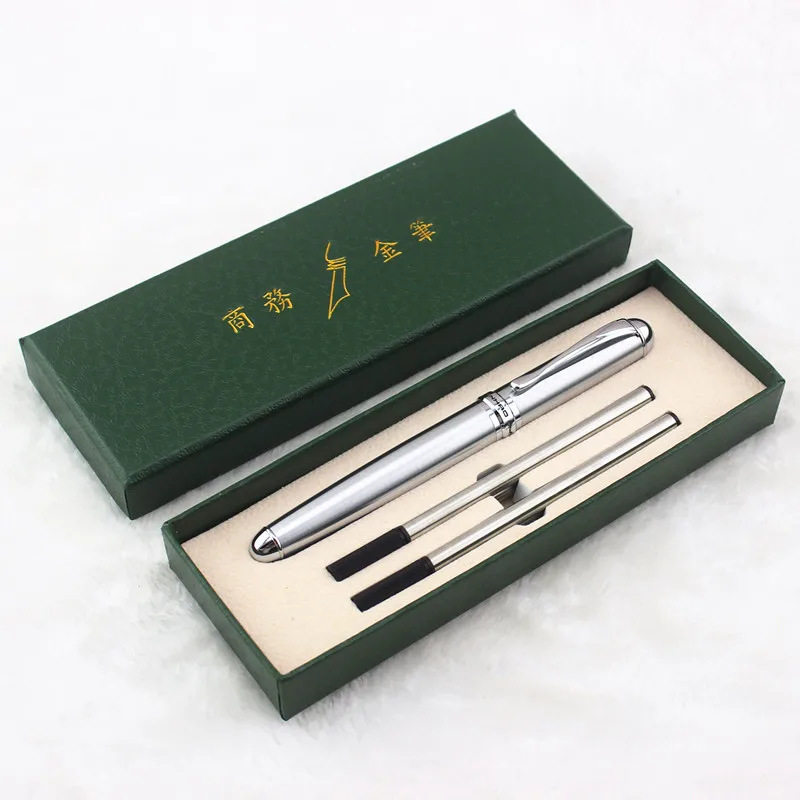 Новые черные чернила для ручки Jinhao 750 из нержавеющей стали шариковые с