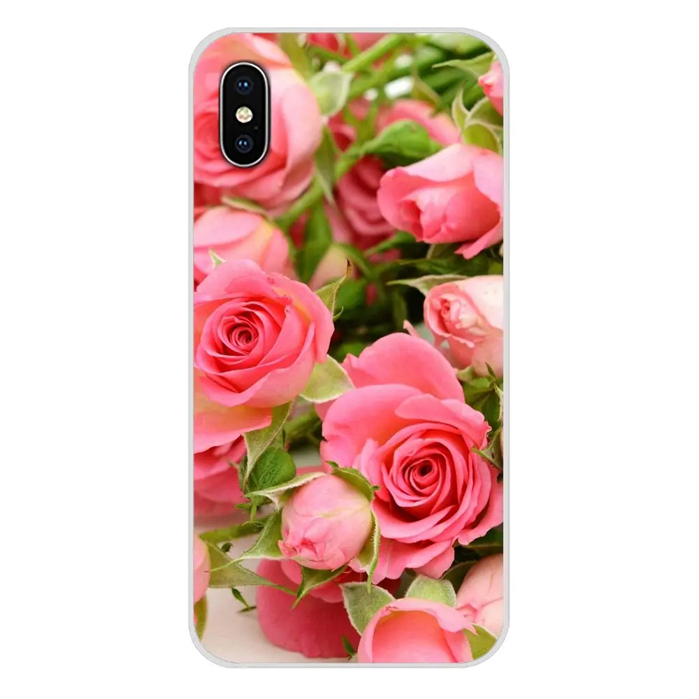Для Apple IPhone X XR XS MAX 4 4s 5 5S 5C SE 6 S 7 8 Plus ipod touch Rosas De цветные аксессуары чехлы для