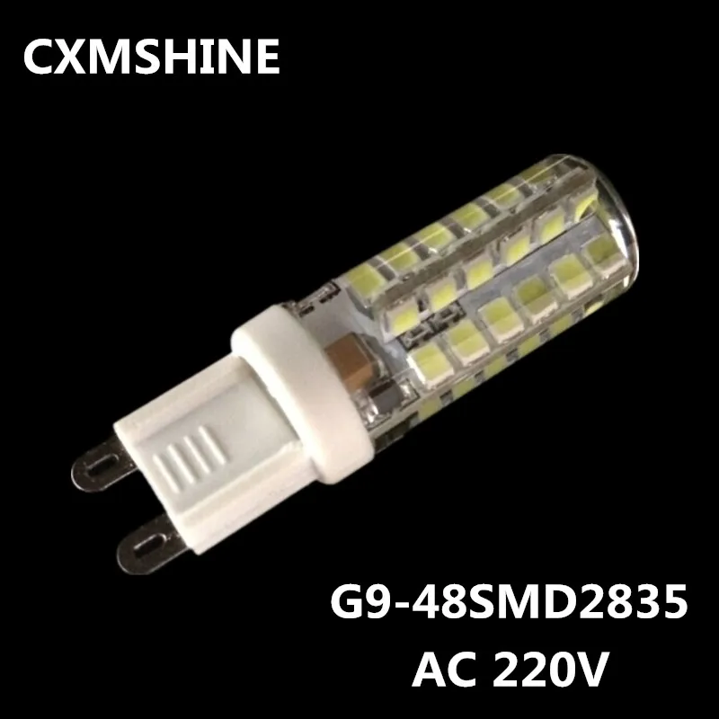 Модный уличный свет 10 шт./лот G9 светодиодные кукурузные лампы 6 W 220-240 V