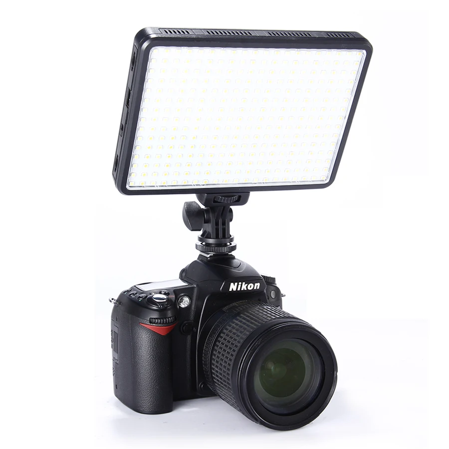 MAMEN профессиональный видео заполняющий свет с 300 Pcs LEDs 3200K 5600K лампа для DSLR камеры