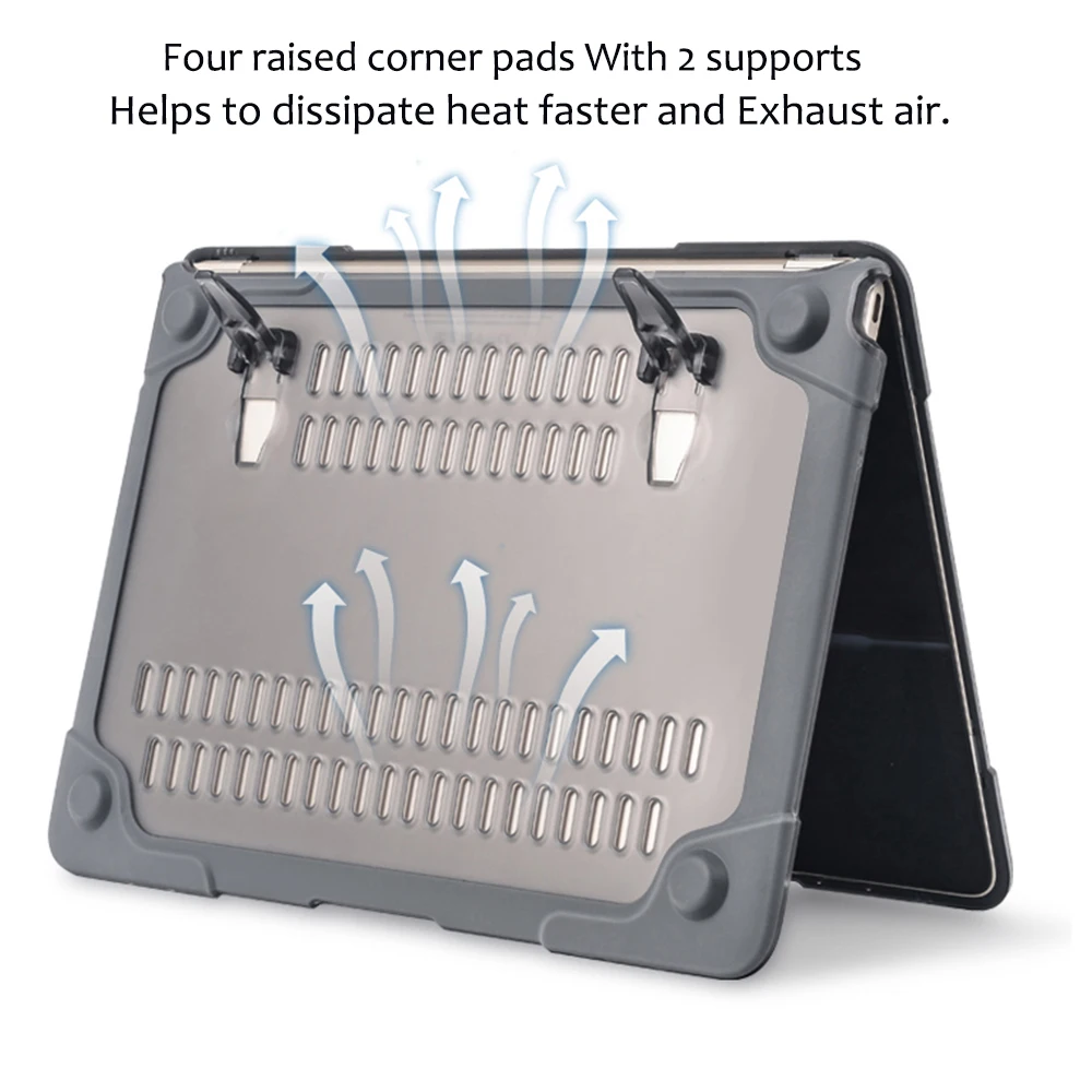 Чехол для ноутбука MacBook 12 Air 11 13 дюймов A1466 A1932 Pro 15 retina 2018 Touch bar градиент рисунком