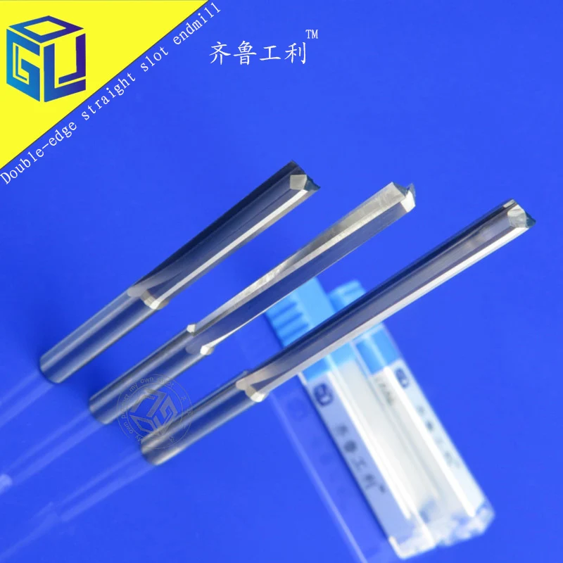 Используется для резки двойной край прямой паз endmill плотности доска многослойная