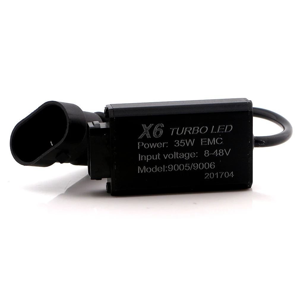 YM E-Bright 1 комплект (2 шт.) Светодиодные Автомобильные фары 9005 9006 H4 H7 H11 35 Вт X6