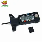 Автомобильный цифровой измеритель глубины покрышки, 0-25,4 мм