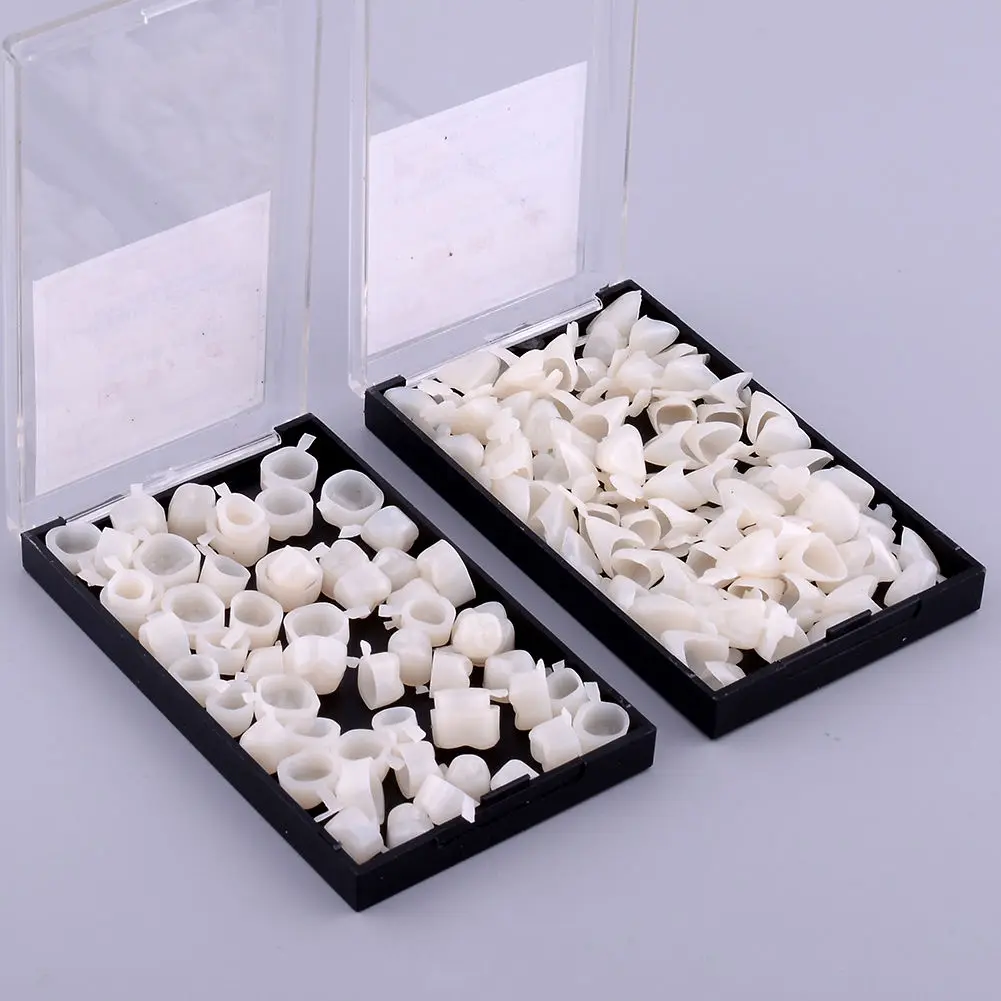 Временная зубная коронка виниры 100 шт.|dental temporary crown|temporary crownteeth molar |