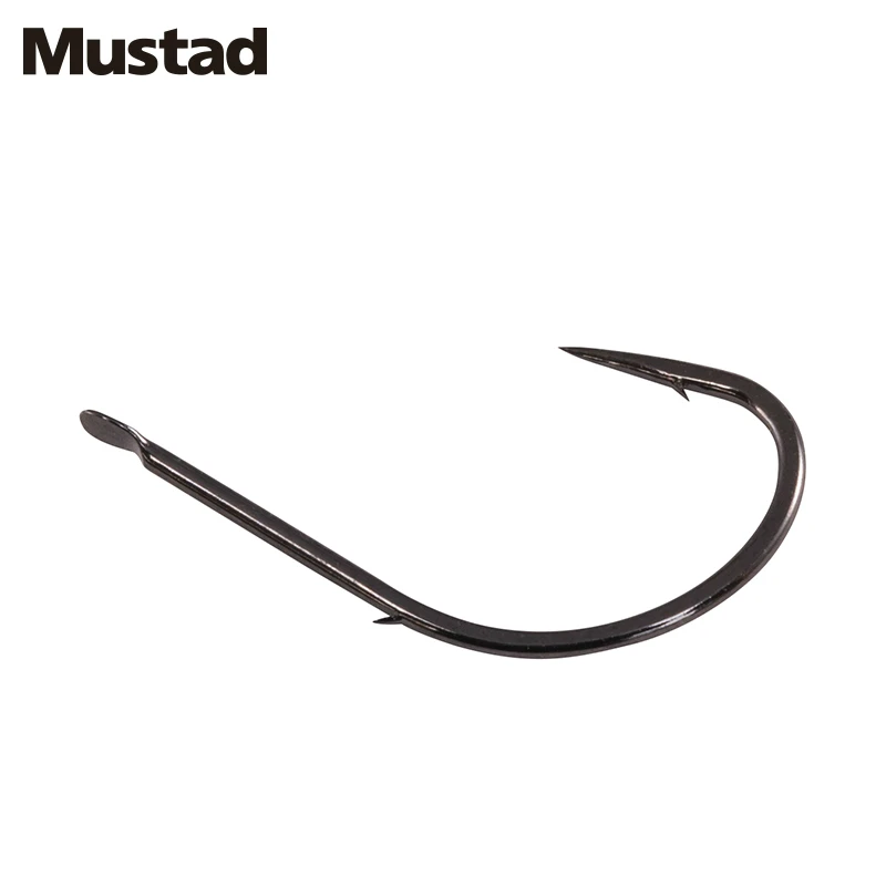 1 упаковка рыболовные крючки Mustad 10015 из углеродистой стали с крючком на спине в
