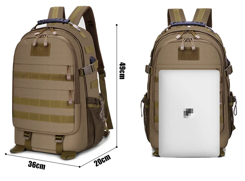 USB Molle военные сумки походные рюкзаки дорожная сумка спортивный рюкзак тактический нейлоновый Sac De Sport походная мочила для похода XA603WA