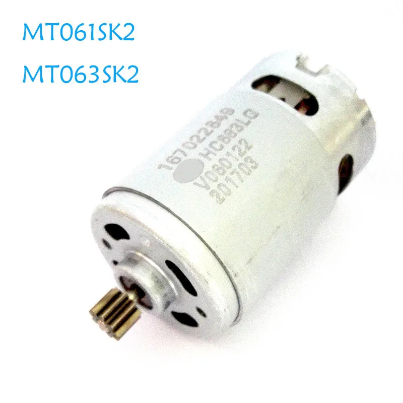 

RS550 DC Moter Gear 9 зубьев для MAKITA 12V MT061SK2 MT063SK2 Ремонт Замена зарядки отвертка дрель 69214