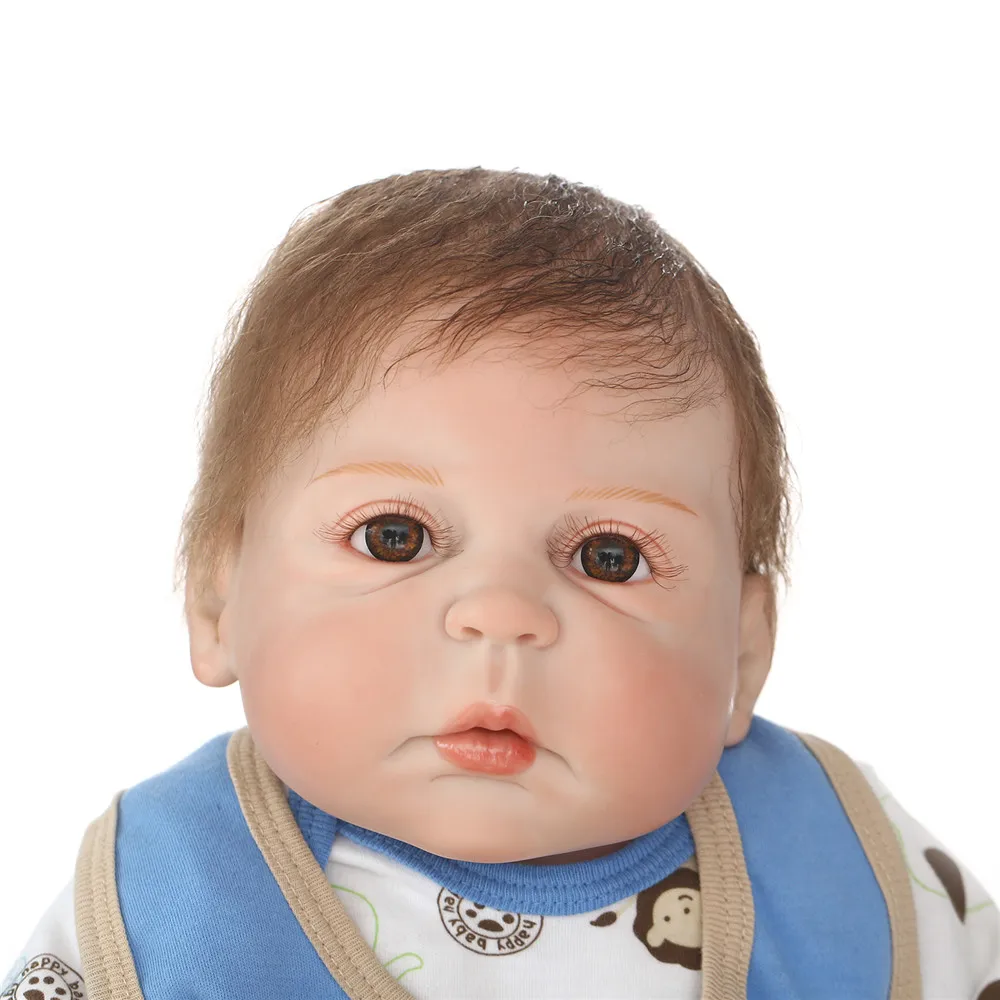 NPK 23&quot Full Body Silicone Reborn Baby handmade cute vinyl toddlers reborn dolls bebe alive bonecas kids gift doll toys | Игрушки и