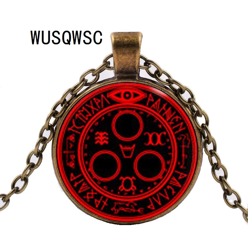 WUSQWSC модные SILENT HILL Цепочки и ожерелья Halo Солнца Кулон silent hill кулон ювелирные