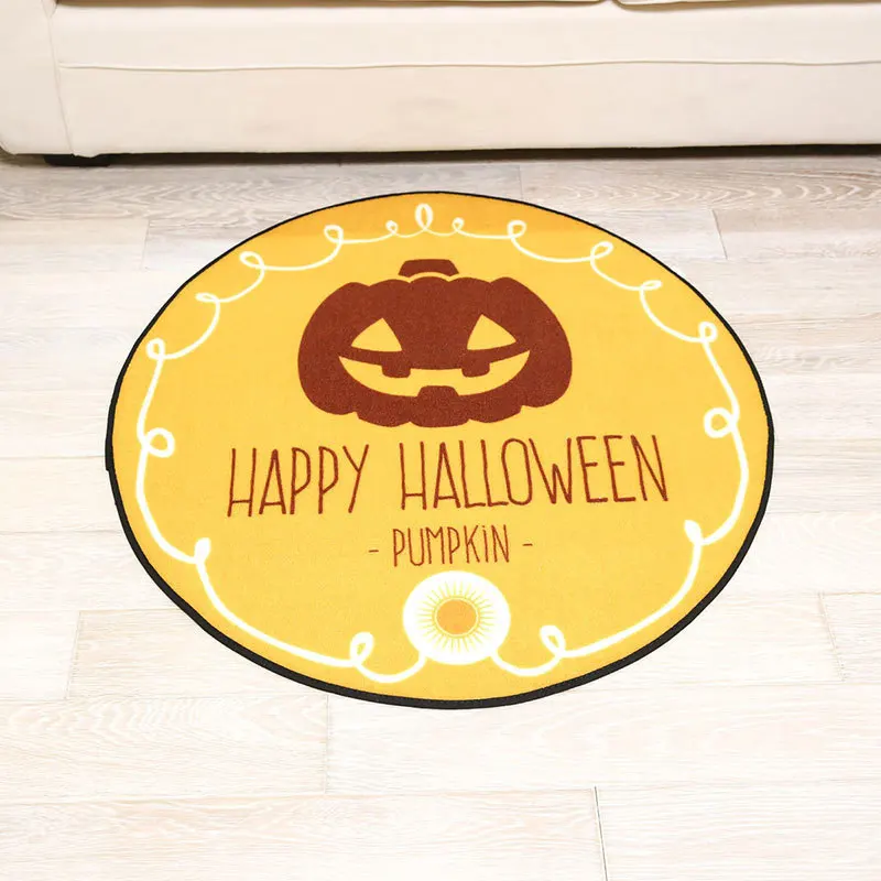 Мультфильм Хэллоуин коврики тенденции гостиная круглый ковер исследование