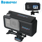 Внешний аккумулятор 2300 мАч с чехлом для камеры, корпус, корпус, Type-C, боковой внешний аккумулятор, рамка, держатель для GoPro Hero 567, черный